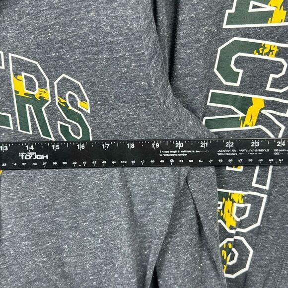 Greenbay Packers Sweatsuit 2 Piece Long Sleeve Shirt L Jogger Pants M Gray Team - Picture 7 of 12